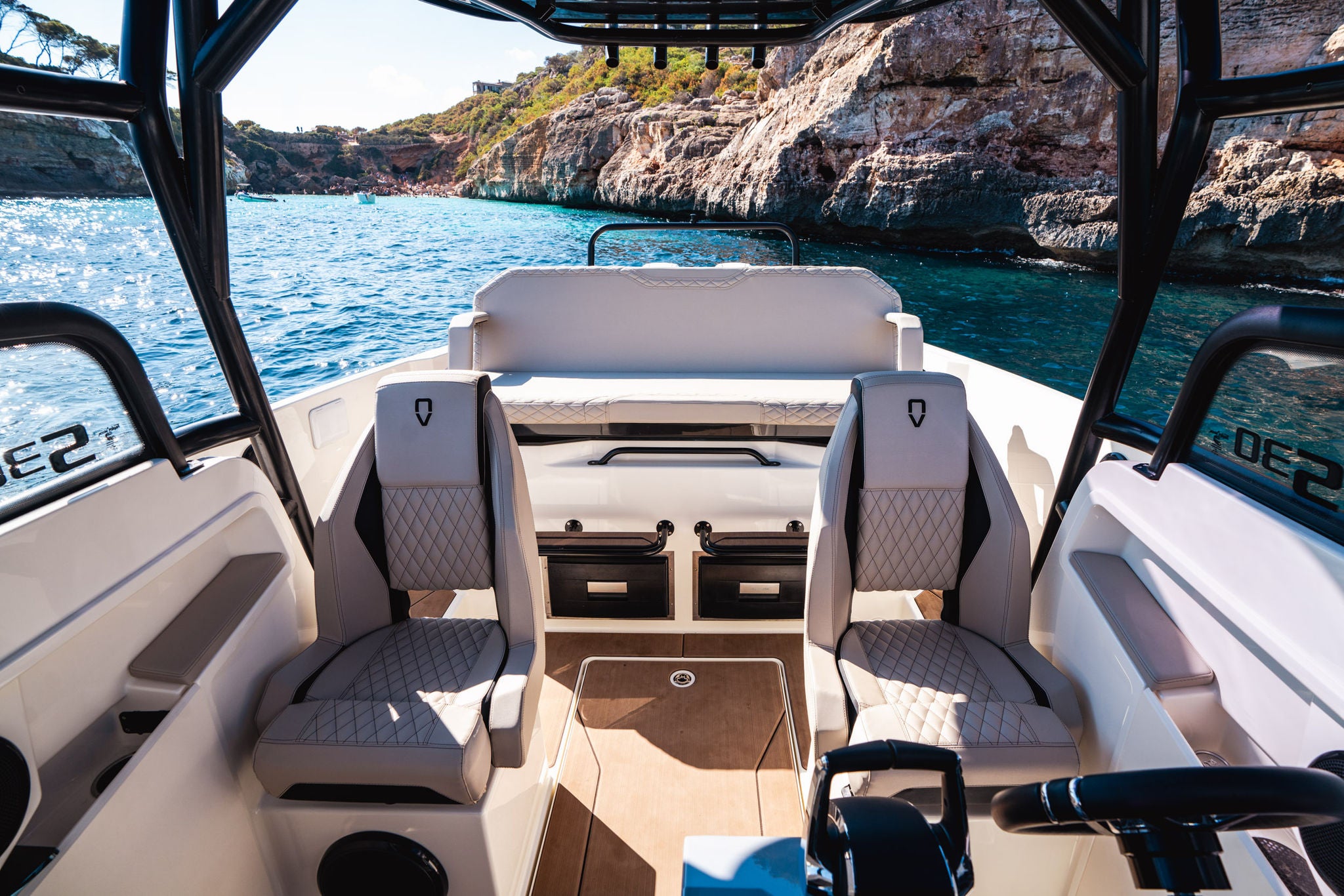 Interior detail of the NAVAN S30
