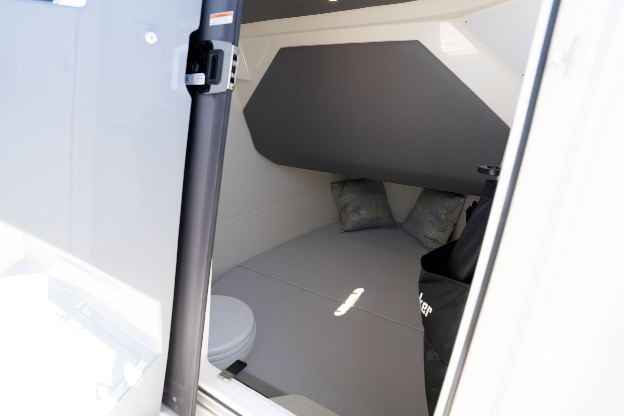 A detail of the cabin on the NAVAN T30
