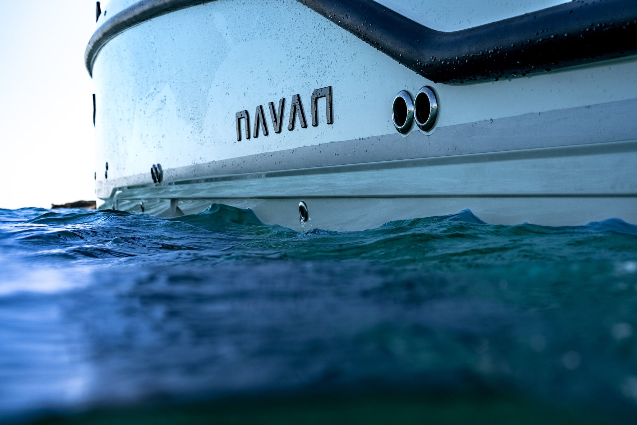 NAVAN brand lifestyle waterline