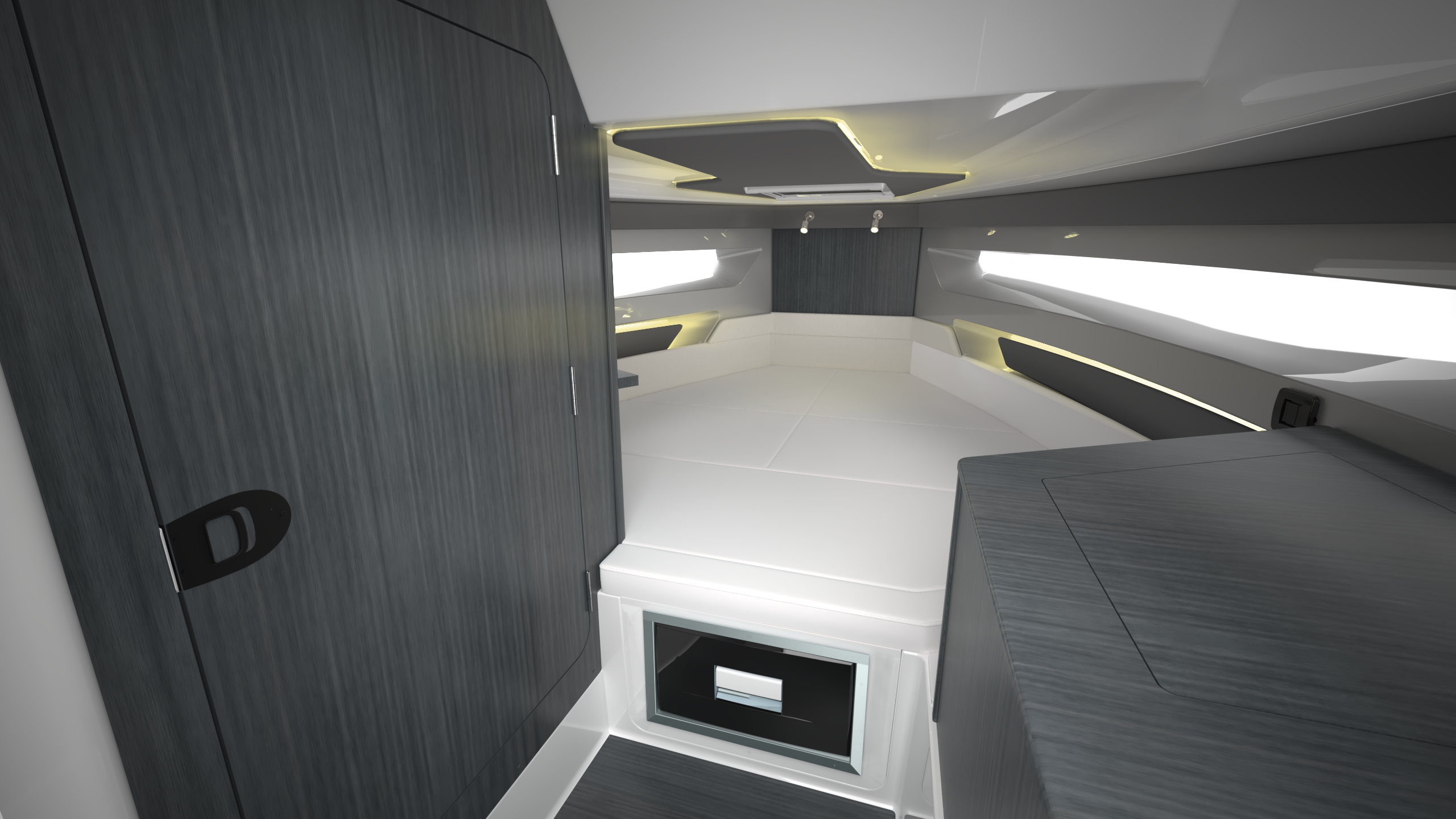 C30 BERTH BED HEAD 02 NO CURTAINS WK