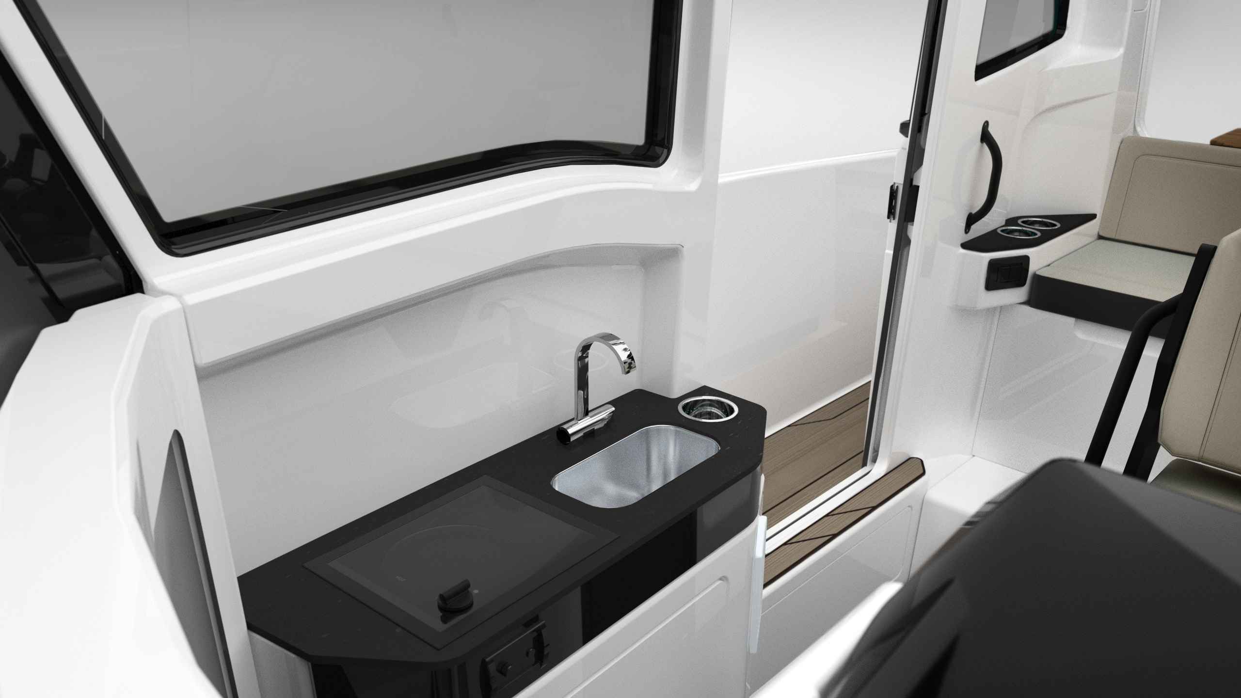 C30 INT CAB COOKING AREA 2 WK